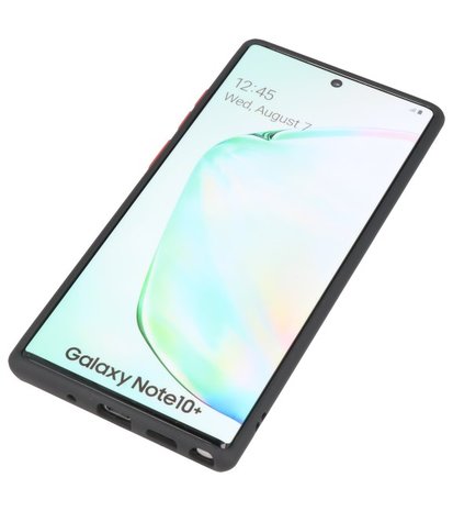 Kleurcombinatie Hard Case voor Samsung Galaxy Note 10 Plus Zwart