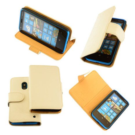Bestcases Vintage Wit Bookstyle Cover Nokia Lumia 620