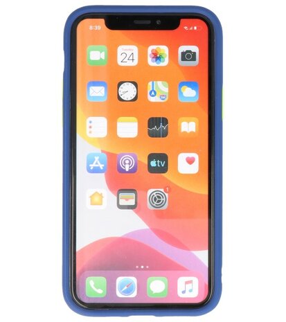 Kleurcombinatie Hard Case voor iPhone 11 Pro Blauw