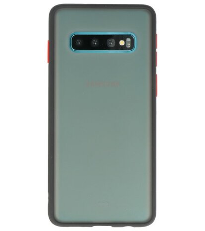 Kleurcombinatie Hard Case voor Samsung Galaxy S10 Zwart