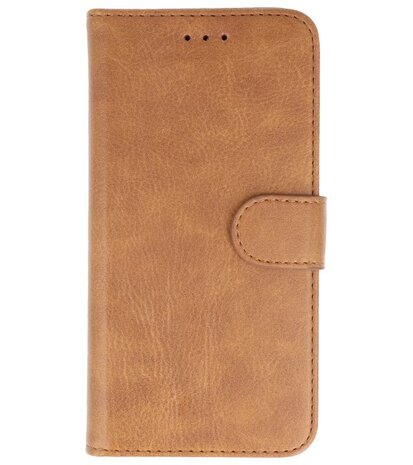 Bookstyle Wallet Cases Hoes voor iPhone 11 Pro Max Bruin