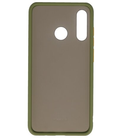 Kleurcombinatie Hard Case voor Huawei P30 Lite Groen