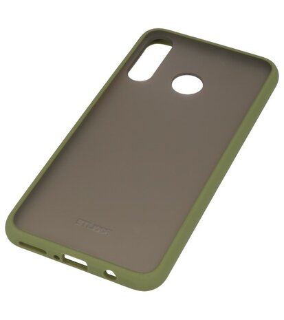 Kleurcombinatie Hard Case voor Huawei P30 Lite Groen