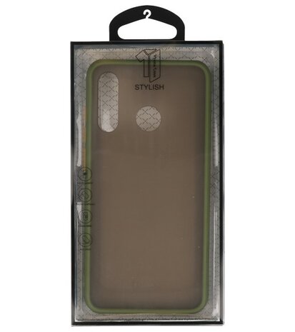 Kleurcombinatie Hard Case voor Huawei P30 Lite Groen