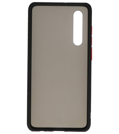 Kleurcombinatie Hard Case voor Huawei P30 Zwart