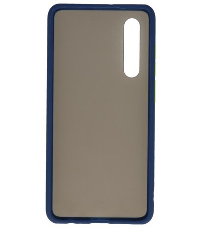 Kleurcombinatie Hard Case voor Huawei P30 Blauw