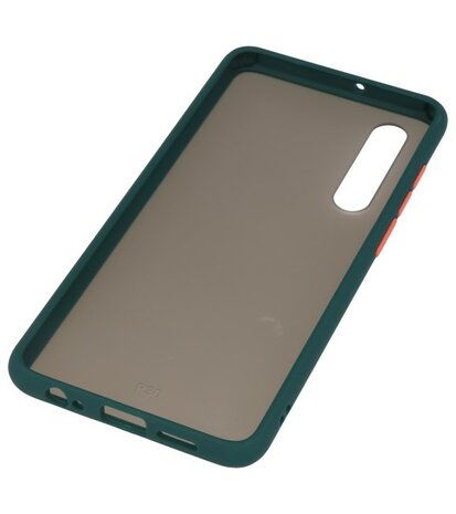 Kleurcombinatie Hard Case voor Huawei P30 Donker Groen