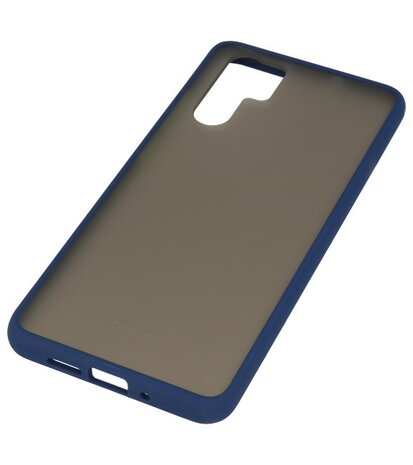 Kleurcombinatie Hard Case voor Huawei P30 Pro Blauw