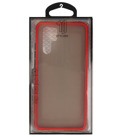 Kleurcombinatie Hard Case voor Huawei P30 Pro Rood