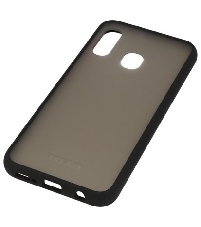 Kleurcombinatie Hard Case voor Samsung Galaxy A40 Zwart