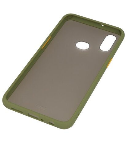 Kleurcombinatie Hard Case voor Samsung Galaxy A10s Groen