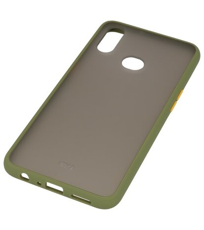 Kleurcombinatie Hard Case voor Samsung Galaxy A10s Groen