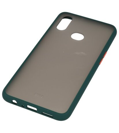 Kleurcombinatie Hard Case voor Samsung Galaxy A10s Donker Groen