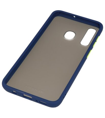 Kleurcombinatie Hard Case voor Samsung Galaxy A30 Blauw