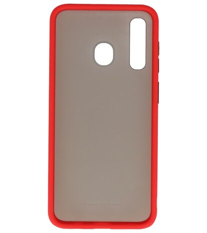 Kleurcombinatie Hard Case voor Samsung Galaxy A30 Rood