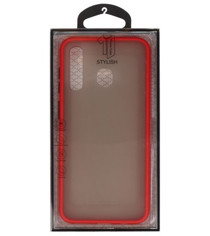 Kleurcombinatie Hard Case voor Samsung Galaxy A30 Rood