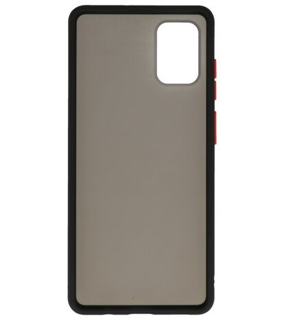 Kleurcombinatie Hard Case voor Samsung Galaxy A71 Zwart