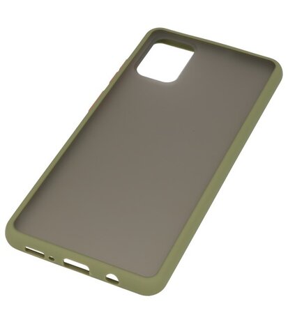 Kleurcombinatie Hard Case voor Samsung Galaxy A51 Groen