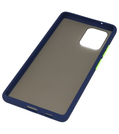 Kleurcombinatie Hard Case voor Samsung Galaxy S10 Lite Blauw