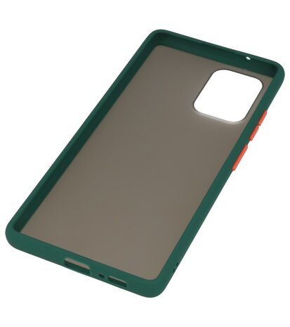 Kleurcombinatie Hard Case voor Samsung Galaxy S10 Lite Donker Groen