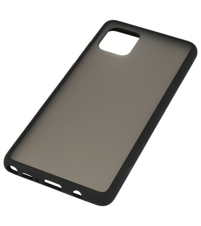 Kleurcombinatie Hard Case voor Samsung Galaxy A91 Zwart