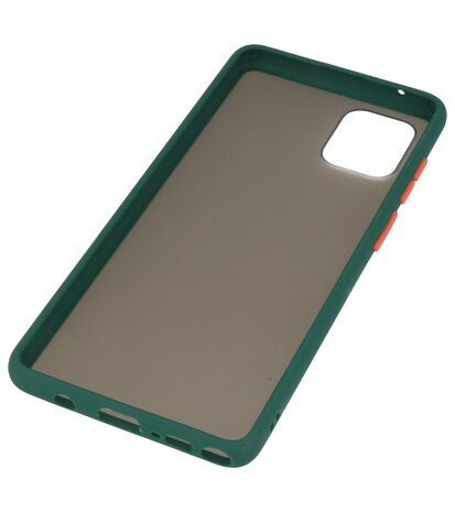 Kleurcombinatie Hard Case voor Samsung Galaxy A91 Donker Groen