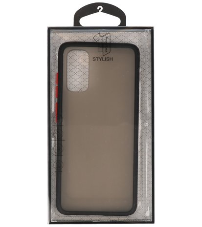 Kleurcombinatie Hard Case voor Samsung Galaxy S20 Zwart