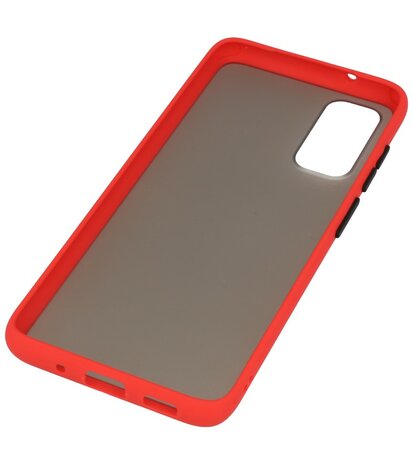 Kleurcombinatie Hard Case voor Samsung Galaxy S20 Rood