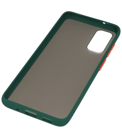 Kleurcombinatie Hard Case voor Samsung Galaxy S20 Donker Groen