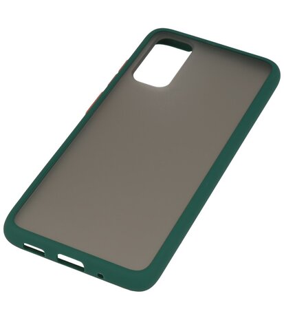 Kleurcombinatie Hard Case voor Samsung Galaxy S20 Donker Groen