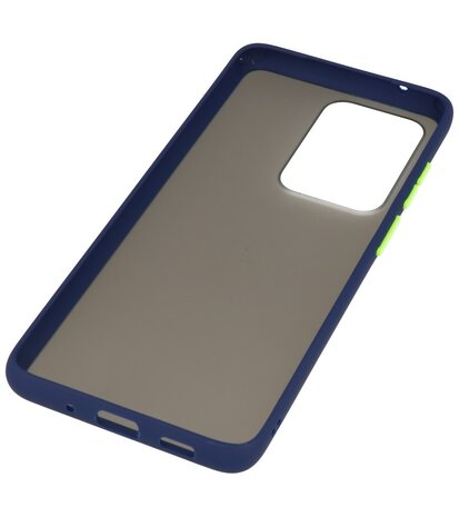 Kleurcombinatie Hard Case voor Samsung Galaxy S20 Ultra Blauw