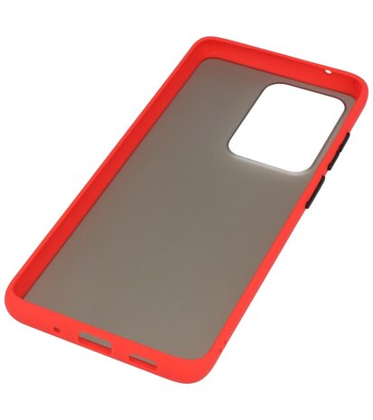 Kleurcombinatie Hard Case voor Samsung Galaxy S20 Ultra Rood