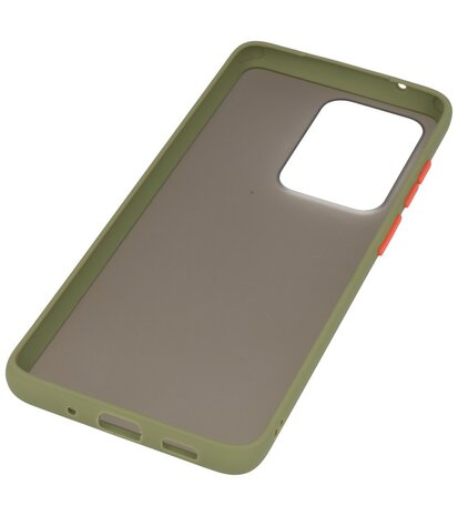 Kleurcombinatie Hard Case voor Samsung Galaxy S20 Ultra Groen