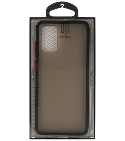 Kleurcombinatie Hard Case voor Samsung Galaxy S20 Plus Zwart