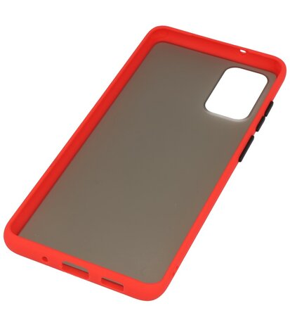 Kleurcombinatie Hard Case voor Samsung Galaxy S20 Plus Rood