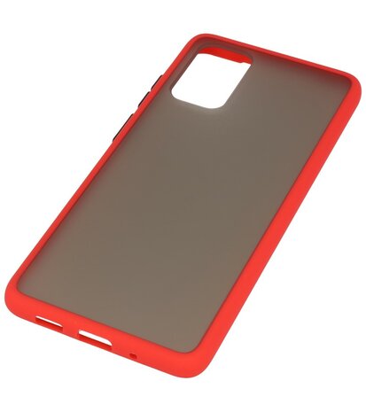 Kleurcombinatie Hard Case voor Samsung Galaxy S20 Plus Rood