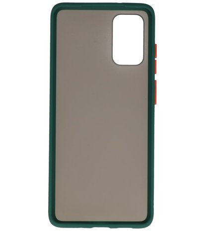 Kleurcombinatie Hard Case voor Samsung Galaxy S20 Plus Donker Groen