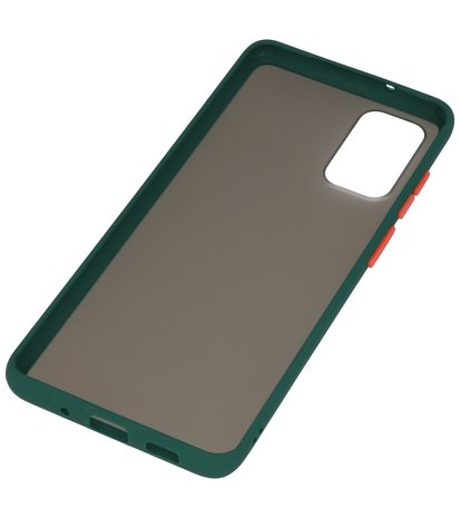 Kleurcombinatie Hard Case voor Samsung Galaxy S20 Plus Donker Groen
