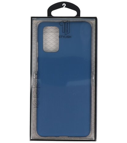 Color Telefoonhoesje voor Samsung Galaxy S20 Plus Navy