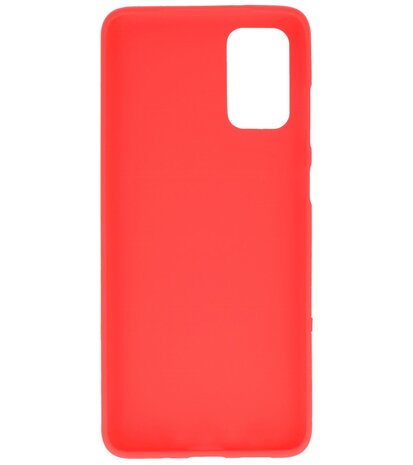 Color Telefoonhoesje voor Samsung Galaxy S20 Plus Rood