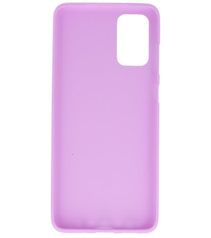 Color Telefoonhoesje voor Samsung Galaxy S20 Plus Paars