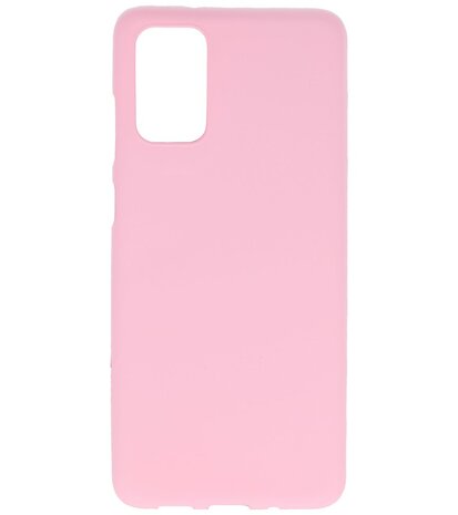Color Telefoonhoesje voor Samsung Galaxy S20 Plus Roze