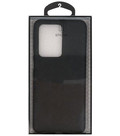 Color Telefoonhoesje voor Samsung Galaxy S20 Ultra Zwart