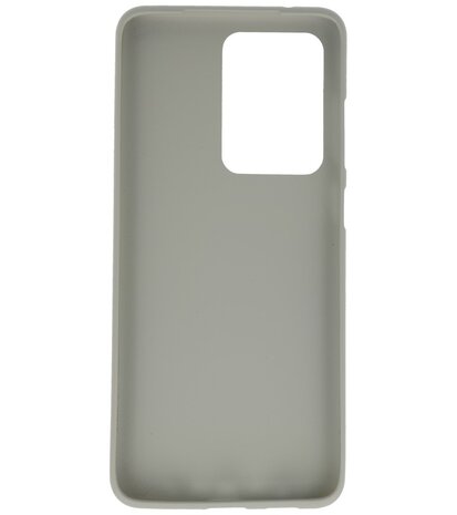 Color Telefoonhoesje voor Samsung Galaxy S20 Ultra Grijs