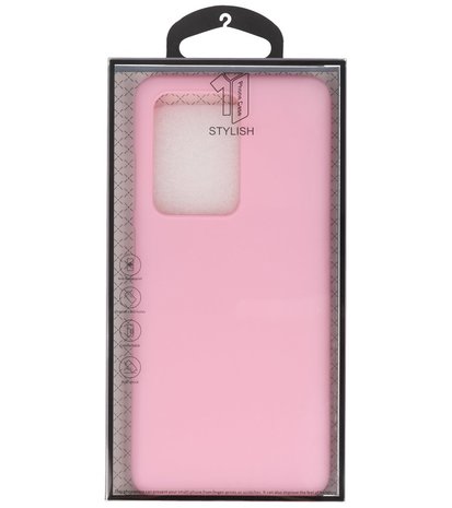Color Telefoonhoesje voor Samsung Galaxy S20 Ultra Roze