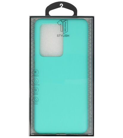 Color Telefoonhoesje voor Samsung Galaxy S20 Ultra Turquoise