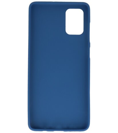 Color Telefoonhoesje voor Samsung Galaxy A71 Navy