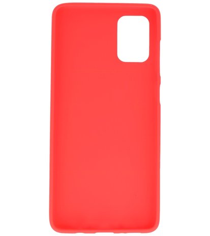 Color Telefoonhoesje voor Samsung Galaxy A71 Rood