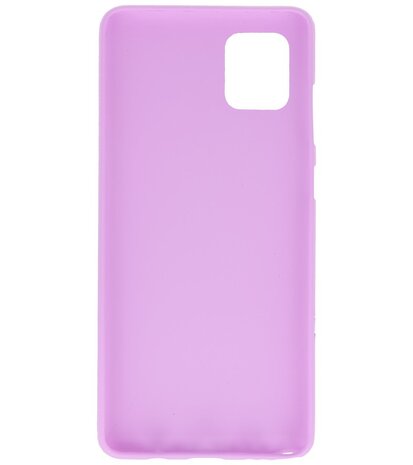 Color Telefoonhoesje voor Samsung Galaxy Note 10 Lite Paars