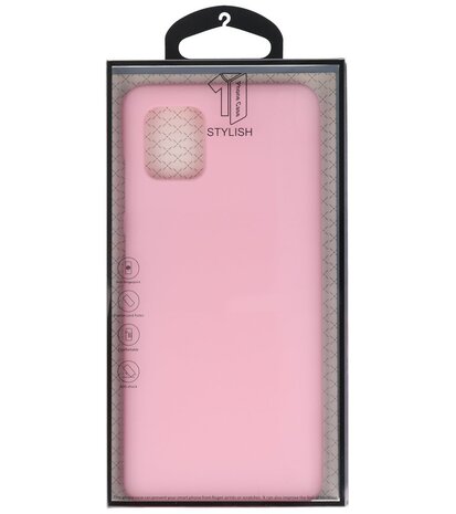 Color Telefoonhoesje voor Samsung Galaxy Note 10 Lite Roze